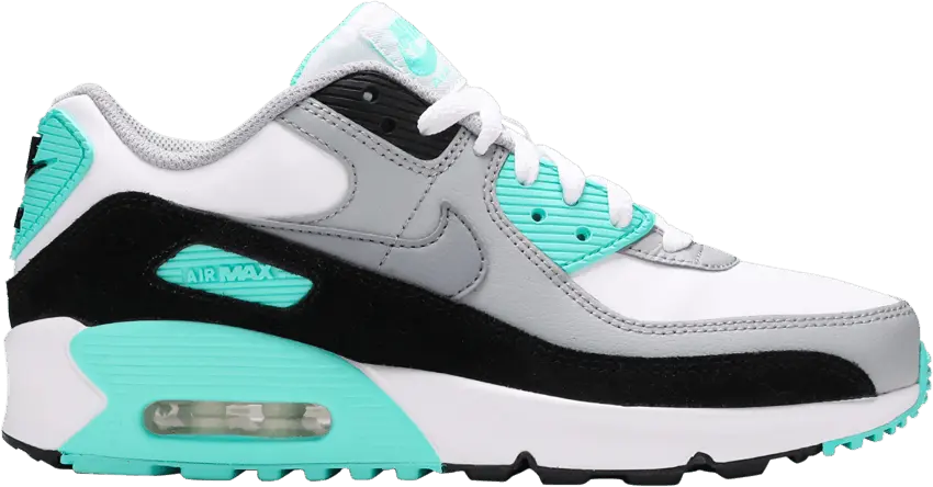  Nike Air Max 90 LTR Particle Grey Teal (GS)