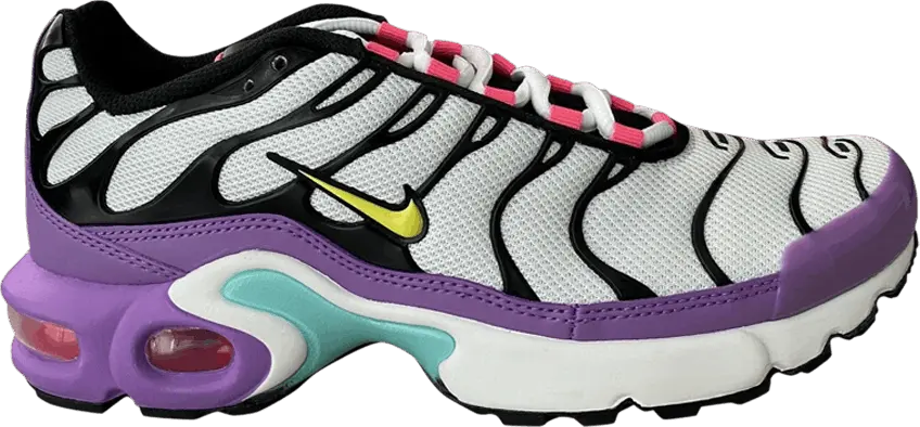  Nike Air Max Plus Bright Violet Black White (GS)