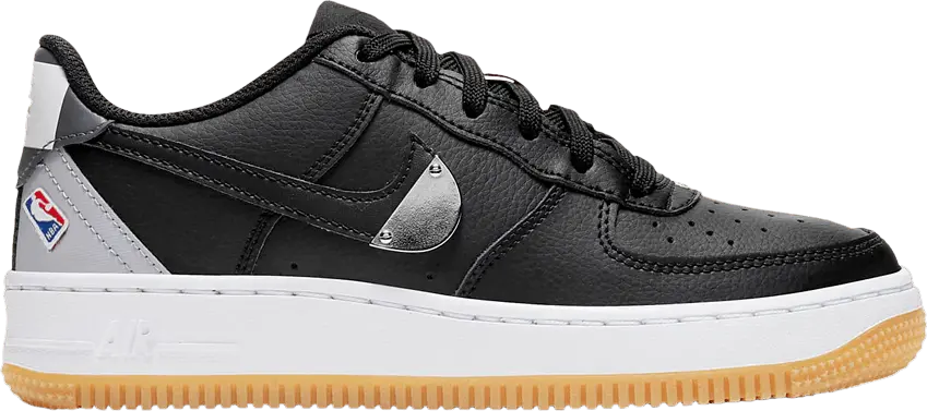  Nike Air Force 1 Low LV8 Black Wolf Grey (GS)