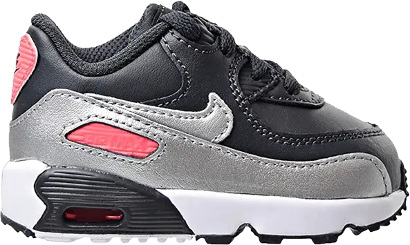  Nike Air Max 90 Leather TD &#039;Anthracite Metallic Silver&#039;