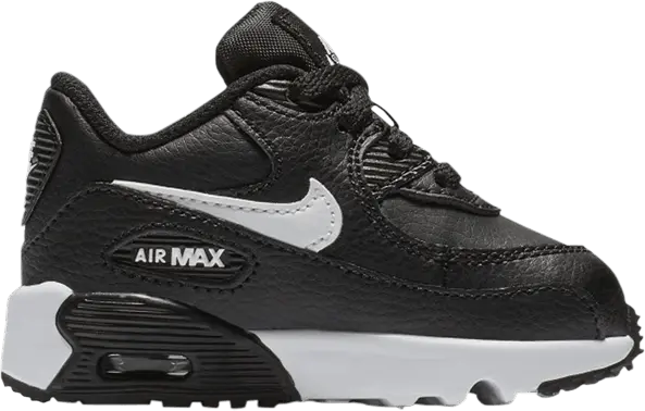  Nike Air Max 90 Leather TD &#039;Black White&#039;