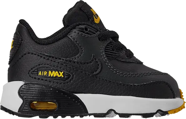  Nike Air Max 90 Leather BT &#039;Black Amarillo&#039;