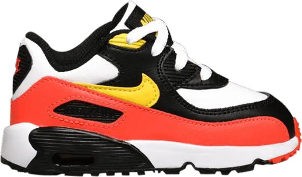  Nike Air Max 90 Leather TD &#039;Chrome Yellow Black Crimson&#039;