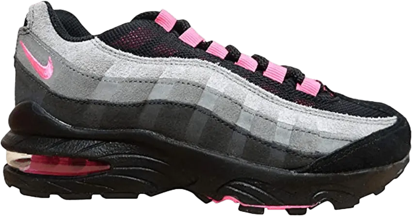  Nike Air Max 95 LE GS &#039;Black Laser Pink&#039;
