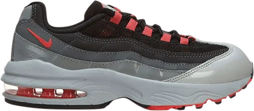  Nike Air Max 95 PS &#039;Medium Grey Hot Red&#039;