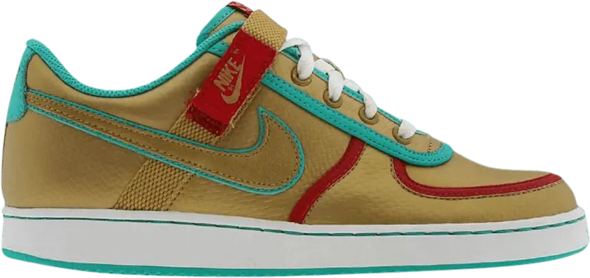  Nike Wmns Vandal Low &#039;Metallic Gold Turquoise&#039;