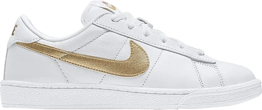  Nike Wmns Tennis Classic &#039;Metallic Gold Swoosh&#039;