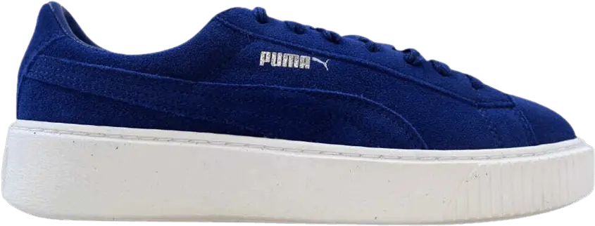  Puma Wmns Suede Platform &#039;Peacoat&#039;