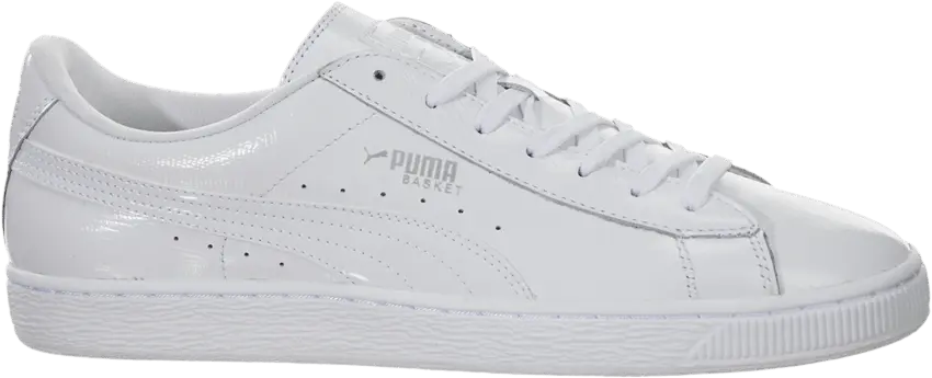  Puma Basket Classic &#039;White Croc&#039;