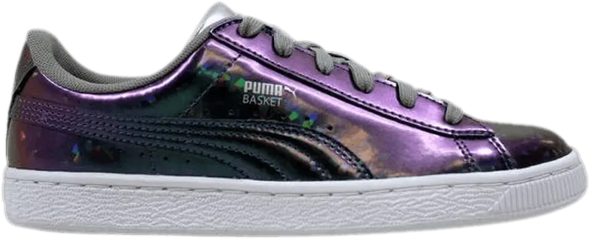  Puma Basket Classic Holo Jr &#039;Silver&#039;