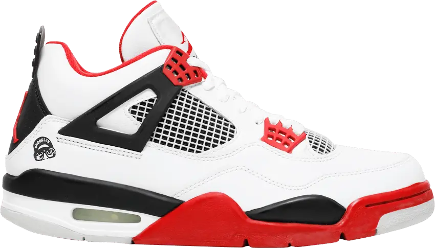  Jordan 4 Retro Fire Red Mars Blackmon