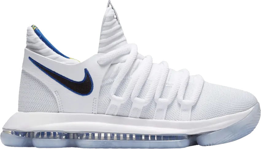  Nike KD 10 NBA Warriors Home (GS)