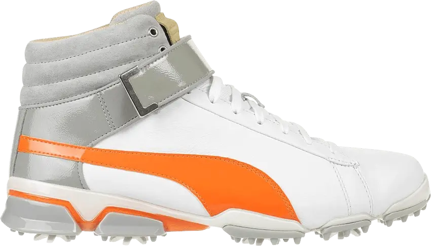 Puma TitanTour Ignite High &#039;White Vibrant Orange&#039;