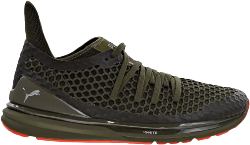 Puma Ignite Limitless Netfit &#039;Olive Night&#039;