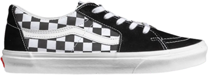  Vans Sk8-Low &#039;Checkerboard - Black&#039;