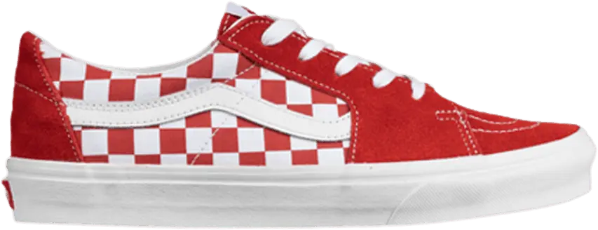  Vans Sk8-Low &#039;Checkerboard - Racing Red&#039;