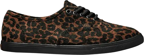  Vans Authentic Lo Pro (Suede) Leopard Black