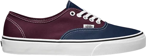  Vans Authentic (Vintage) Two Tone Dress Blue/ Fig