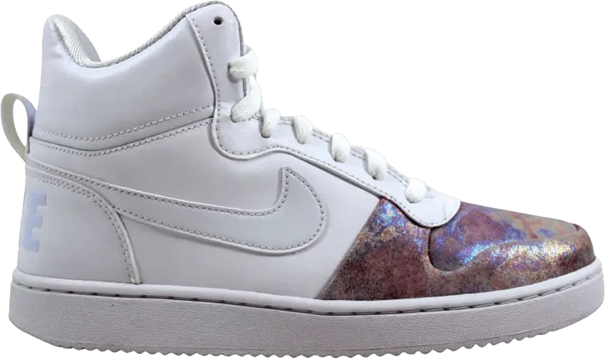  Nike Court Borough Mid White Rose Gold (Women&#039;s)