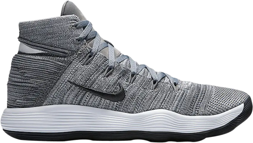  Nike Hyperdunk 2017 Flyknit Cool Grey Black