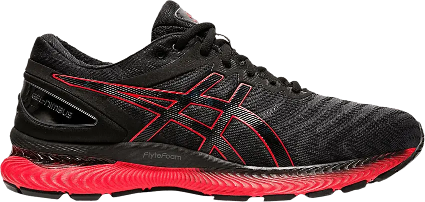  Asics Gel Nimbus 22 &#039;Black Classic Red&#039;