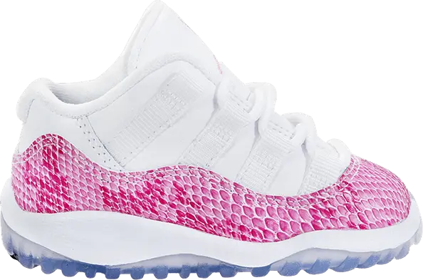  Air Jordan 11 Retro Toddler &#039;Pink Snakeskin&#039;