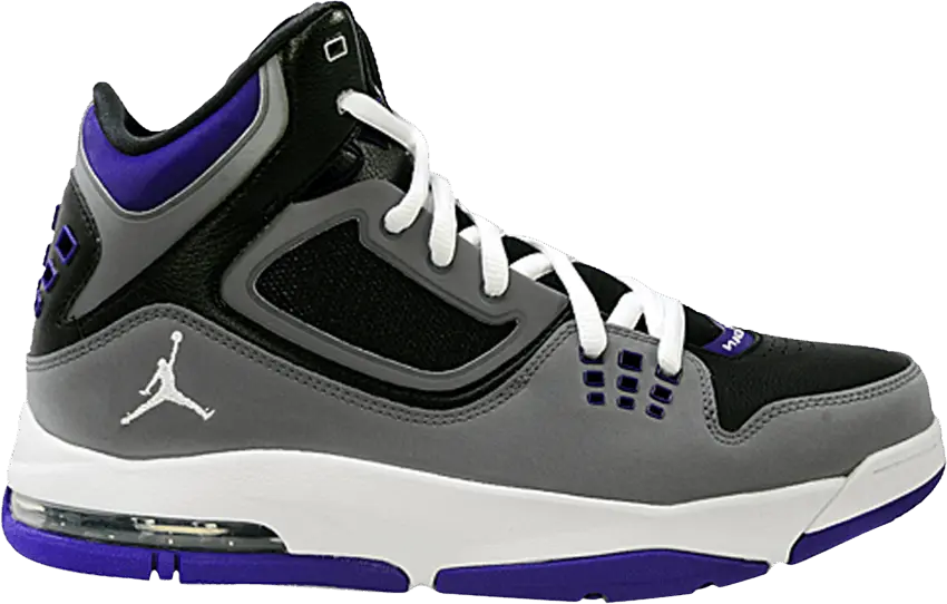  Jordan Flight 23 RST &#039;Black Grey Purple&#039;