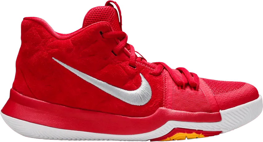  Nike Kyrie 3 GS &#039;University Red&#039;