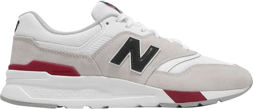  New Balance 997H White Grey Navy Red