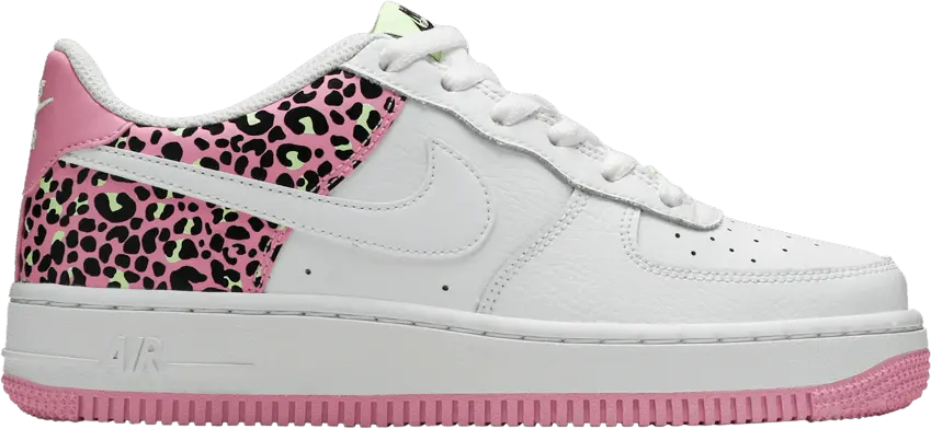  Nike Air Force 1 Low 07 Pink Leopard (GS)