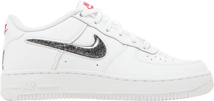  Nike Air Force 1 Low LV8 White Metallic Silver