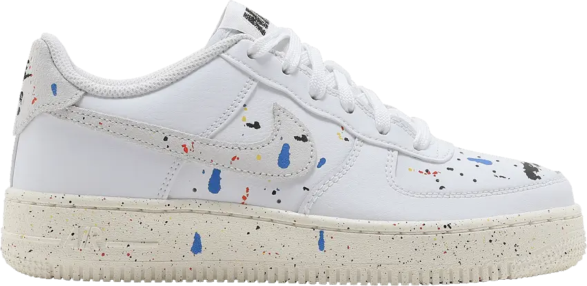  Nike Air Force 1 Low LV8 3 White (GS)