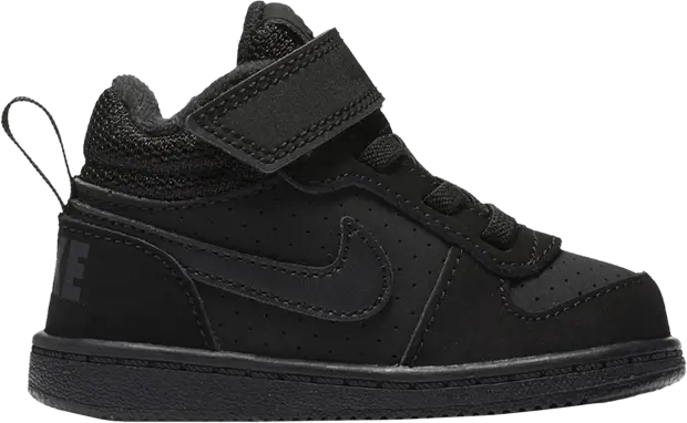  Nike Court Borough Mid TD &#039;Triple Black&#039;