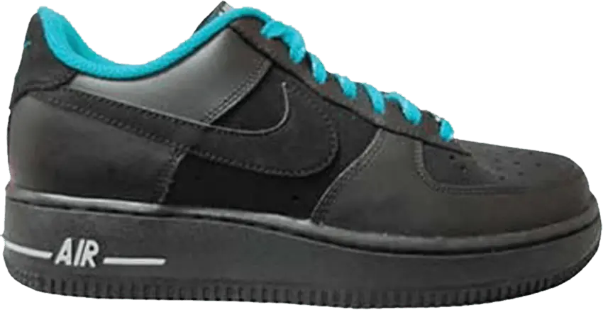  Nike Air Force 1 Low GS &#039;Black Blue&#039;