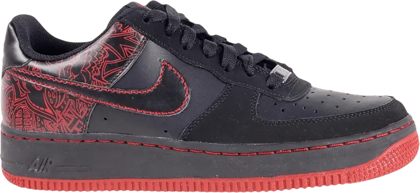  Nike Air Force 1 Low GS &#039;Bred&#039;