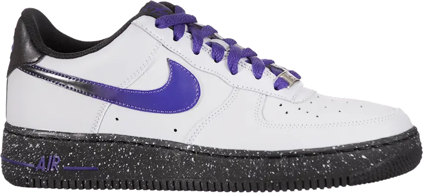  Nike Air Force 1 Low GS &#039;Wolf Grey Purple Speckled&#039;