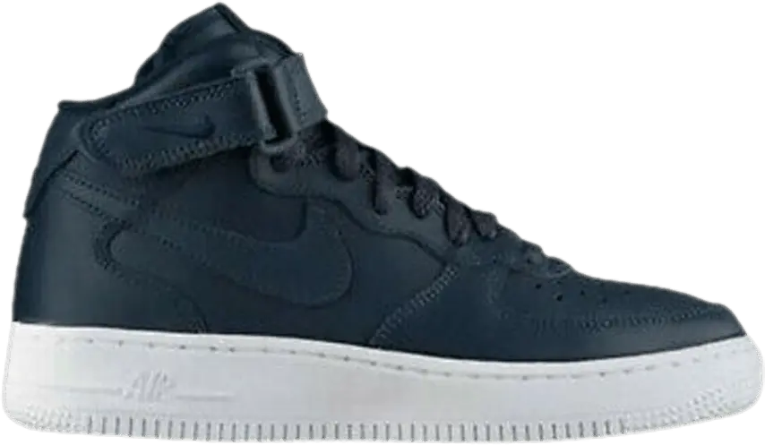  Nike Air Force 1 Mid GS &#039;Obsidian&#039;