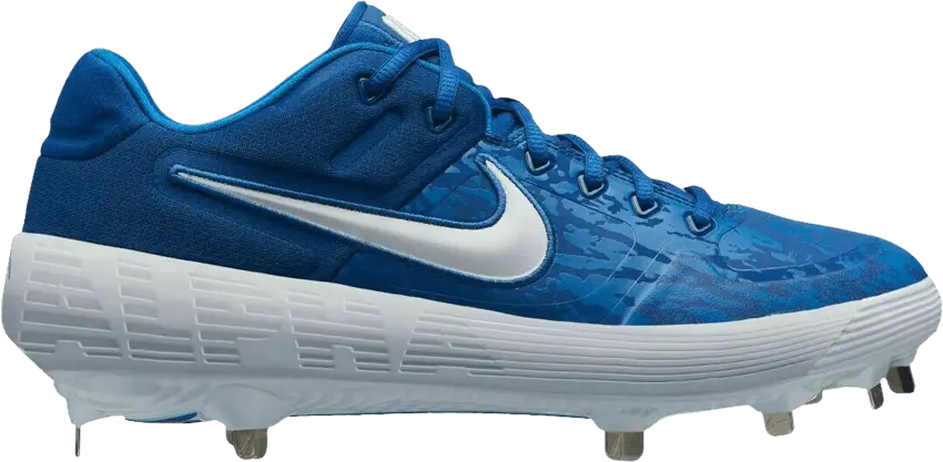  Nike Wmns Alpha Huarache Elite 2 Low &#039;Gym Blue&#039;