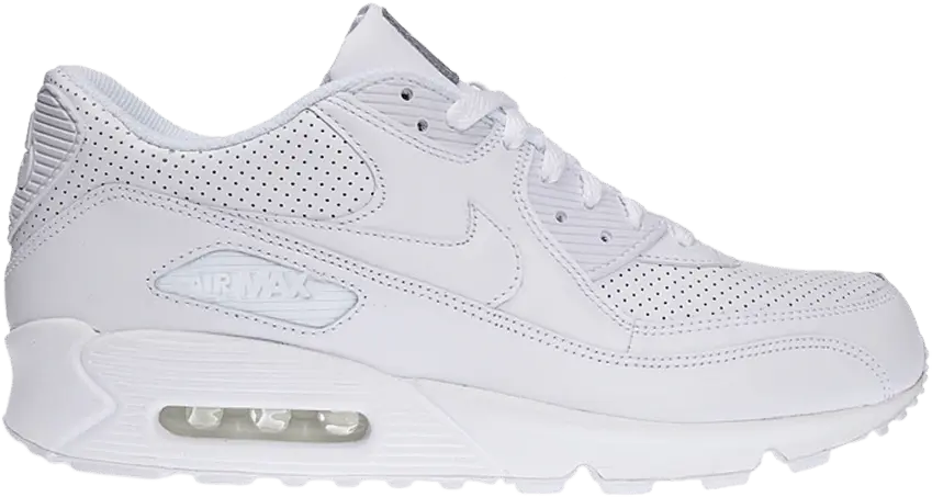  Nike Air Max 90 Leather &#039;White Stealth&#039;