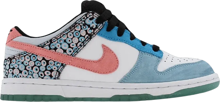  Nike Wmns Dunk Low &#039;White Coral Blue&#039;