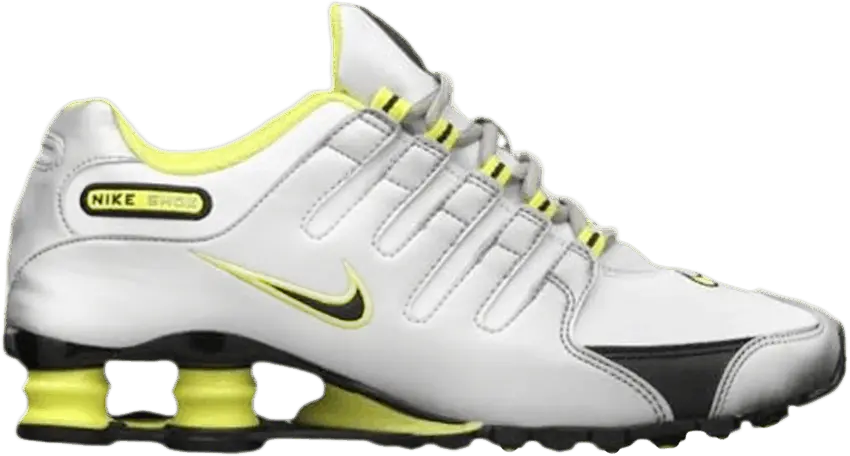  Nike Wmns Shox NZ &#039;Metallic Silver Yellow&#039;