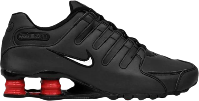  Nike Wmns Shox NZ &#039;Black Varsity Red&#039;