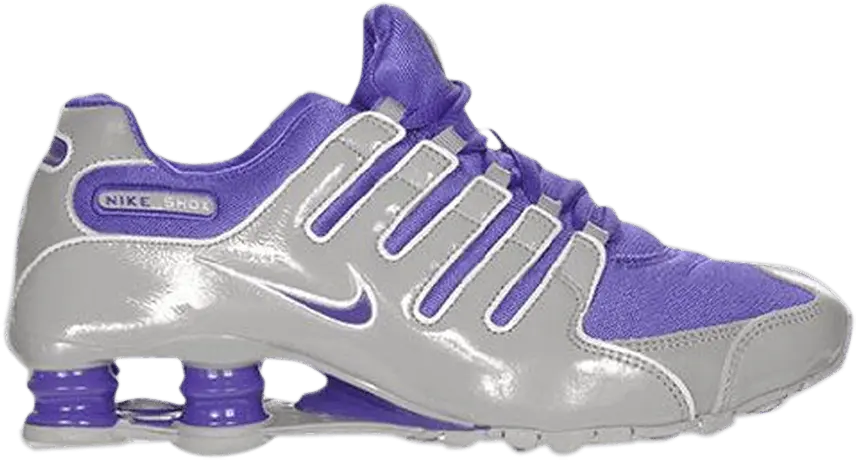  Nike Wmns Shox NZ &#039;Wolf Grey Pure Purple&#039;