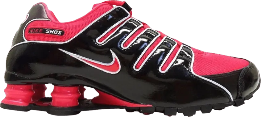  Nike Wmns Shox NZ &#039;Black Siren Red&#039;