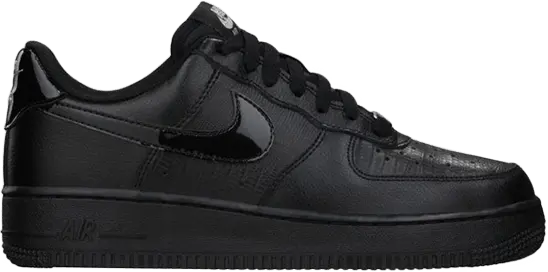  Nike Wmns Air Force 1 &#039;07 &#039;Black Silver&#039;