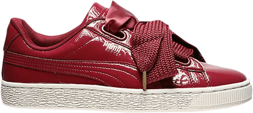  Puma Wmns Basket Heart Patent &#039;Tibetan&#039;