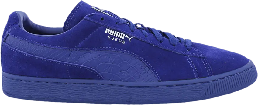  Puma Suede Mono &#039;Blue&#039;