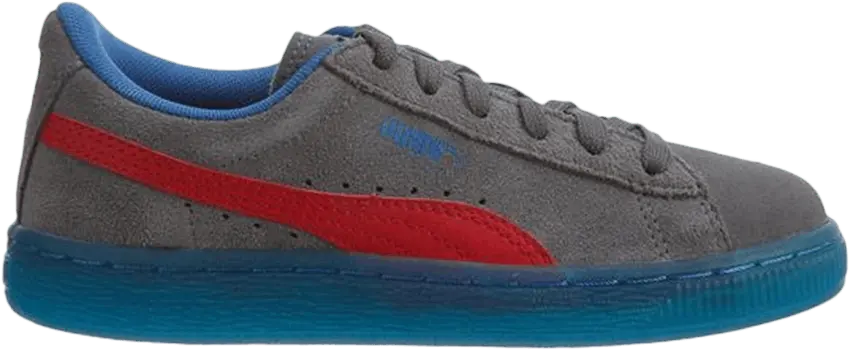  Puma Suede LFS Iced Little Kids &#039;Steel Red&#039;