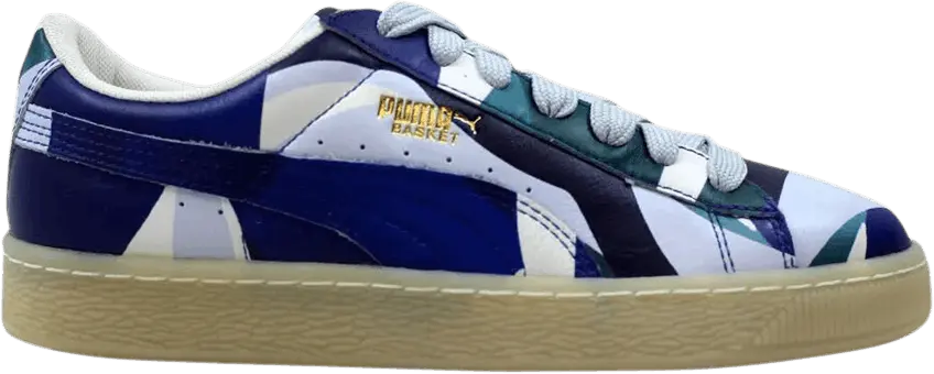  Puma Puma X Careaux Basketgraphic Twilight Blue Halogen Blue