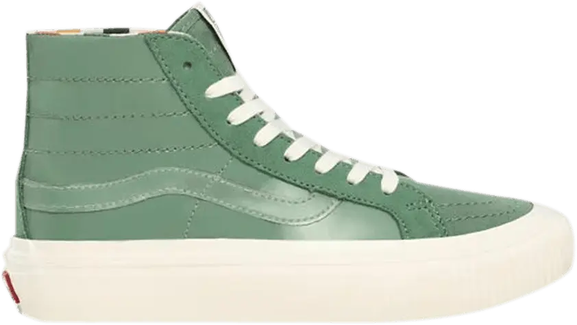  Vans Karina Rozunko x Sk8-Hi Decon SF &#039;Patent Hedge Green&#039;